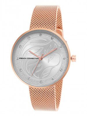 French Connection Analog Silver Dial Womens Watch-FCN00038D
