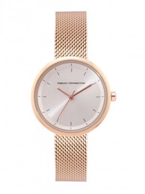 French Connection Analog Silver Dial Women's Watch-FCN00036D