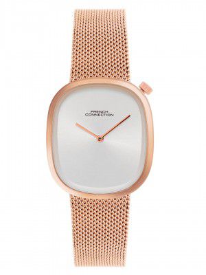 French Connection Analog Silver Dial Women's Watch-FCN0112RGM