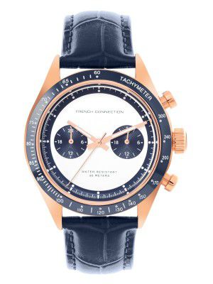 French Connection Analog White Dial Mens Watch-FCP37UL