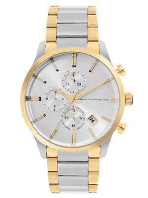 French Connection Analog White Dial Mens Watch-FCP34TM