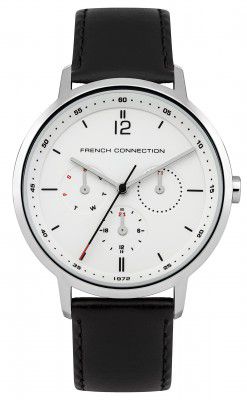 French Connection Analog White Dial Mens Watch-FC1276B