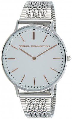 French Connection Analog White Dial Mens Watch-FC1288SMTJ