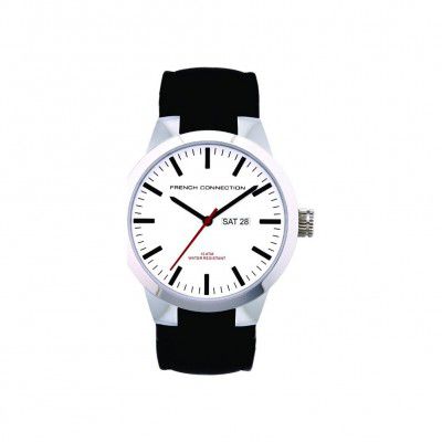 French Connection Analog White Dial Mens Watch-FC1042W