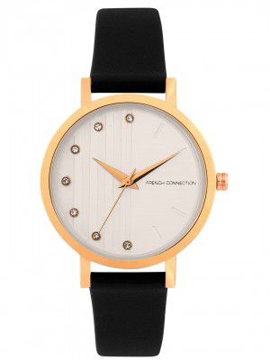 French Connection Analog Women's Watch (Dial Colored Strap)