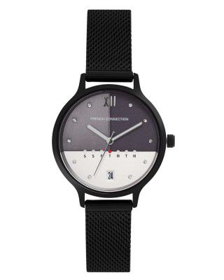 French Connection Analog Women's Watch (Dial Colored Strap)