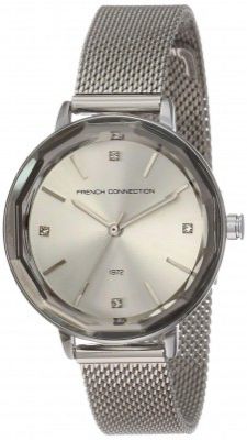 French Connection Analog Women's Watch (Dial Colored Strap)