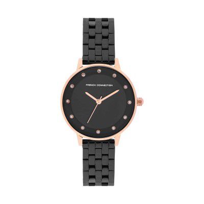 French Connection Analog Women's Watch (Dial Colored Strap)