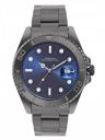 French Connection Apex Blue Round Dial | Stainless Steel Strap ...