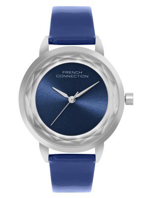 French Connection Astral Blue Round Dial Womens Analogue Watch