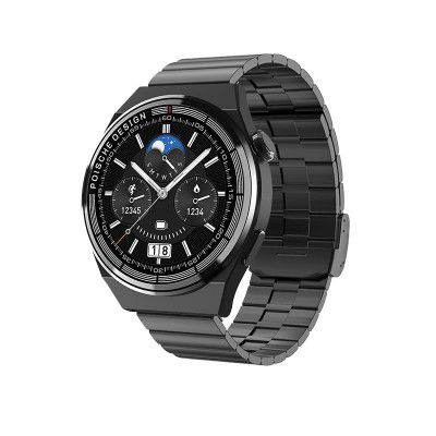 French Connection Beam Smart Watch with Its 1.39" Full-Touch Screen | Fcsw05-2, Black