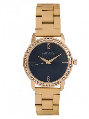 French Connection Blue Dial Color Watch for Women - FCN054B