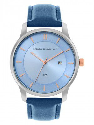 French Connection BlueRound Dial Men Watch - FCN00090A