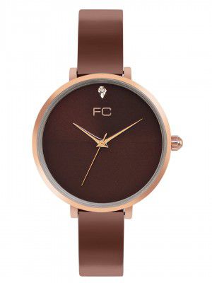 French Connection Spring-Summer 2023 Analog Brown Dial Women's Watch-FCN00076D