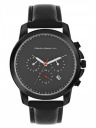 French Connection czar Gun Round Analog Watch with Black Strap for Men - FCN00054D...