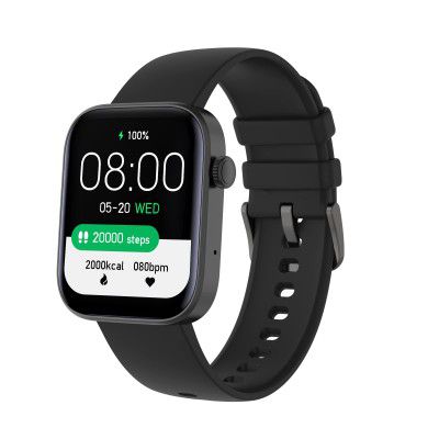 French Connection Digital Black Dial Unisex's Watch-FCSW02-C