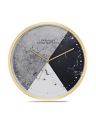 French Connection Elegant Analog Tricolour Dotted Round Wall Clock - Size: 12 Inches - FCWC15-A...