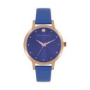 French Connection Leather Analog Blue Dial Women's Watch-Fcn00017J, Band_Multicolor...