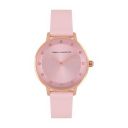 French Connection Leather Analog Pink Dial Women's Watch-Fcn00035H...