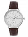 French Connection Leather Analog Silver Dial Men's Watch-Fcn00041E...