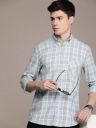 French Connection Men Slim Fit Checkered Casual Shirt...