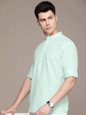 French Connection  Men Slim Fit Solid Casual Shirt