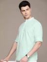 French Connection  Men Slim Fit Solid Casual Shirt...