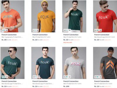 Upto 79% OFF - French Connection Clothing For Mens