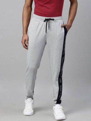 French Connection  Printed Men Grey Track Pants