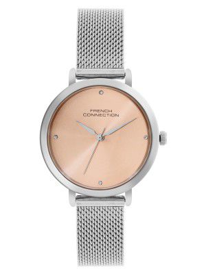 French Connection Rose Gold Dial Color Watch for Women - FCN050B