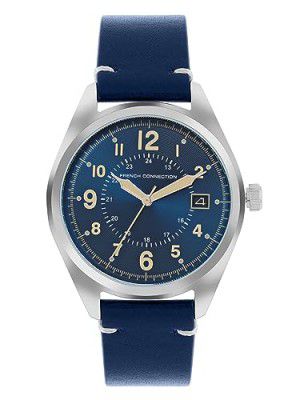 French Connection Spring-Summer 2023 Analog Blue Dial Men's Watch-FCP39UL