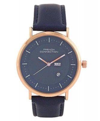 French Connection Spring-Summer 2023 Analog Blue Dial Men's Watch-FCN00044B