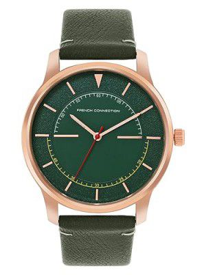French Connection Spring-Summer 2023 Analog Green Dial Men's Watch-FCN00053C