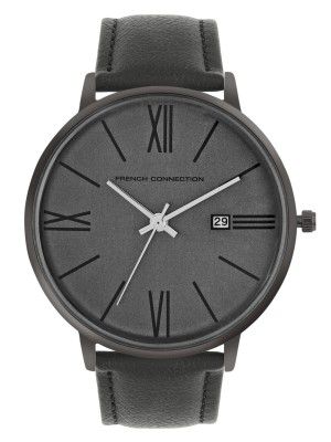 French Connection Spring-Summer 2023 Analog Grey Dial Men's Watch-FCN00048I