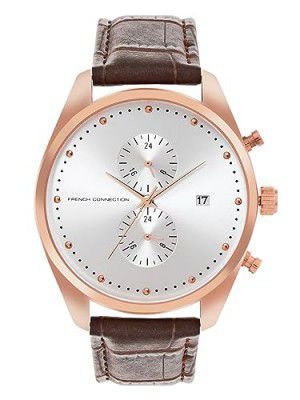 French Connection Spring-Summer 2023 Analog Silver Dial Men's Watch-FCN00052A
