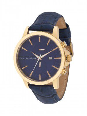 French Connection Summer Analog Blue Dial Mens Watch-FC1270URG