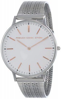 French Connection Summer Analog White Dial Mens Watch-FC1288SMT