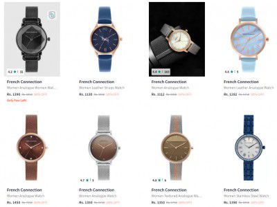 French Connection Watches Upto 85% Off | Starts At Rs 892