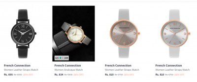 French Connection Watches Upto 90% Off
