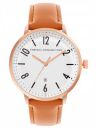 French Connection White Dial Color Watch for Women - FC155BR-W...