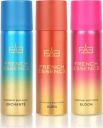 FRENCH ESSENCE Combi Pack of Enchante, Bloom and Aura (50ml Each) Deodorant Spray - For Women  (150 ml, Pack of 3)...