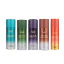 FRENCH ESSENCE Deodorant Body Spray For Men & Women 50ML, Long Lasting Unisex Perfume (Pack of 5 (Grace, Noir, Oud, Recharge, Triumph)...