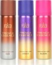 FRENCH ESSENCE Deodorant Body Spray, Long Lasting Unisex Perfume (Pack of 3- Bloom, Oud, Grace)...