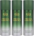 FRENCH ESSENCE Luxury Recharge Deo Body Spray With Long Lasting Fragrance (150 ML Each) Deodorant Spray - For Men (450 ml, Pack of 3)...