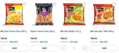 Jiomart Loot : French Fries At ₹36 Each