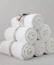 FRESH FROM LOOM Hypoallergenic Men & Women Bath Towel Set 6pc...