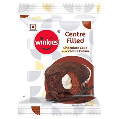 Fresh Produce Winkies Centre Filled Chocolate Cake with Vanilla Cream, 35g
