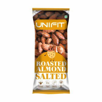 Fresh | Unifit Roasted & Salted Almonds/Badam | 40g