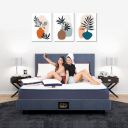 FRESH UP 5-inch Medium Firm Queen Size Orthopedic Memory Foam Mattress with Certified AntiViral Protection (75x66x5 inch_Memory Foam)...
