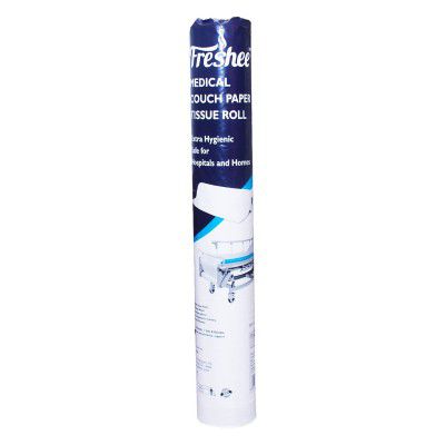 Freshee Medical Couch Paper Tissue Roll, Tissue Roll for Hospitals, Diagnostic Centres, Home for Extra Hygiene, 40 meter